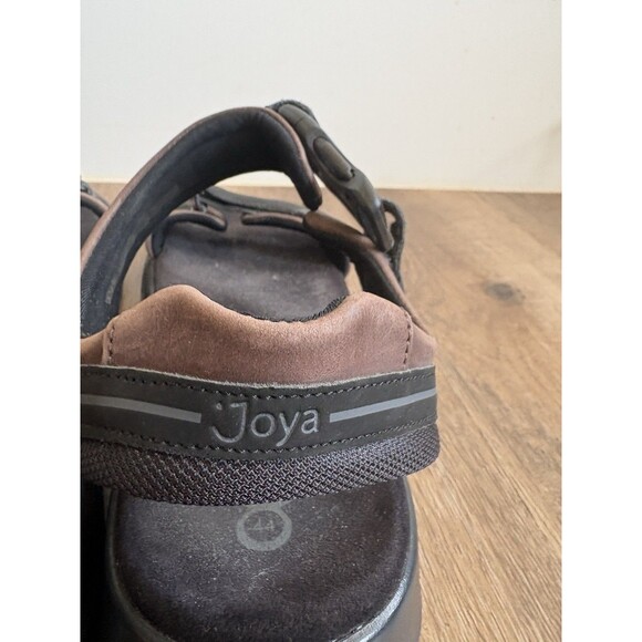 Joya Men’s Capri III Brown Sandals Leather Size 44, US Size 10.5